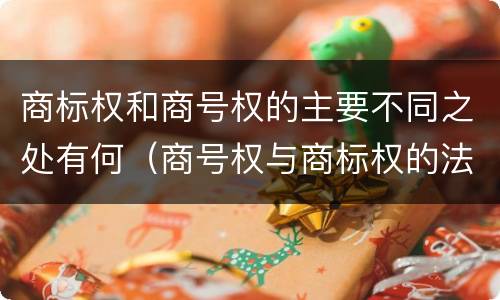 商标权和商号权的主要不同之处有何（商号权与商标权的法律冲突与解决）