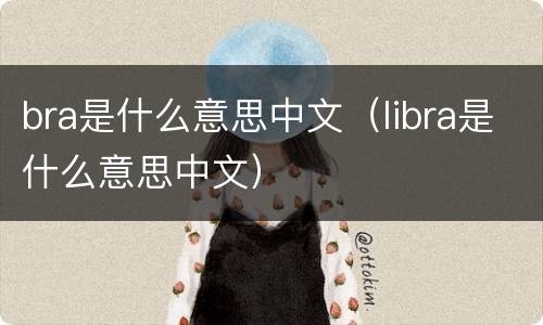 bra是什么意思中文（libra是什么意思中文）