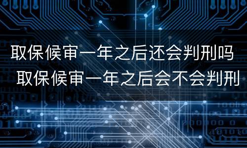 取保候审一年之后还会判刑吗 取保候审一年之后会不会判刑